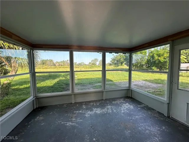 a view of room with mountain view from a big room