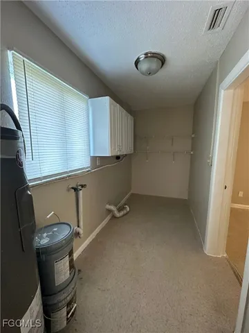 a view of a storage & utility room