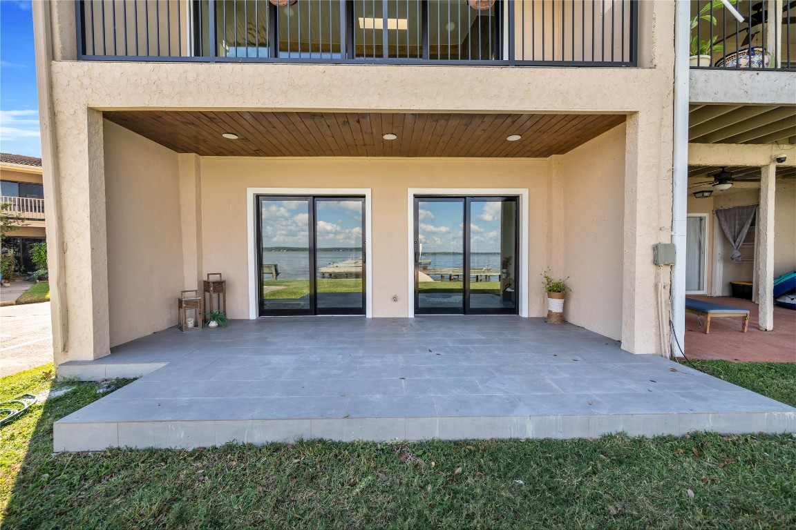 30 Regency Montgomery, TX 77356 - Photo 45 of 47 The rear patio was enlarged during the home renovation.