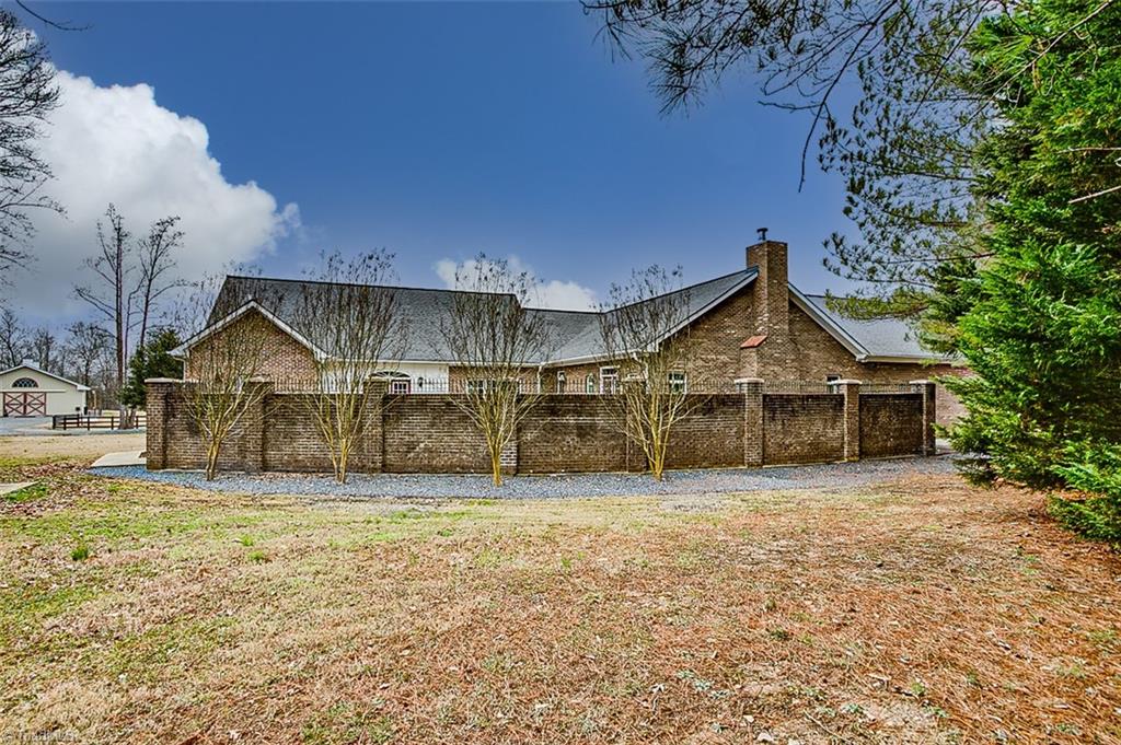 Rear of home 
