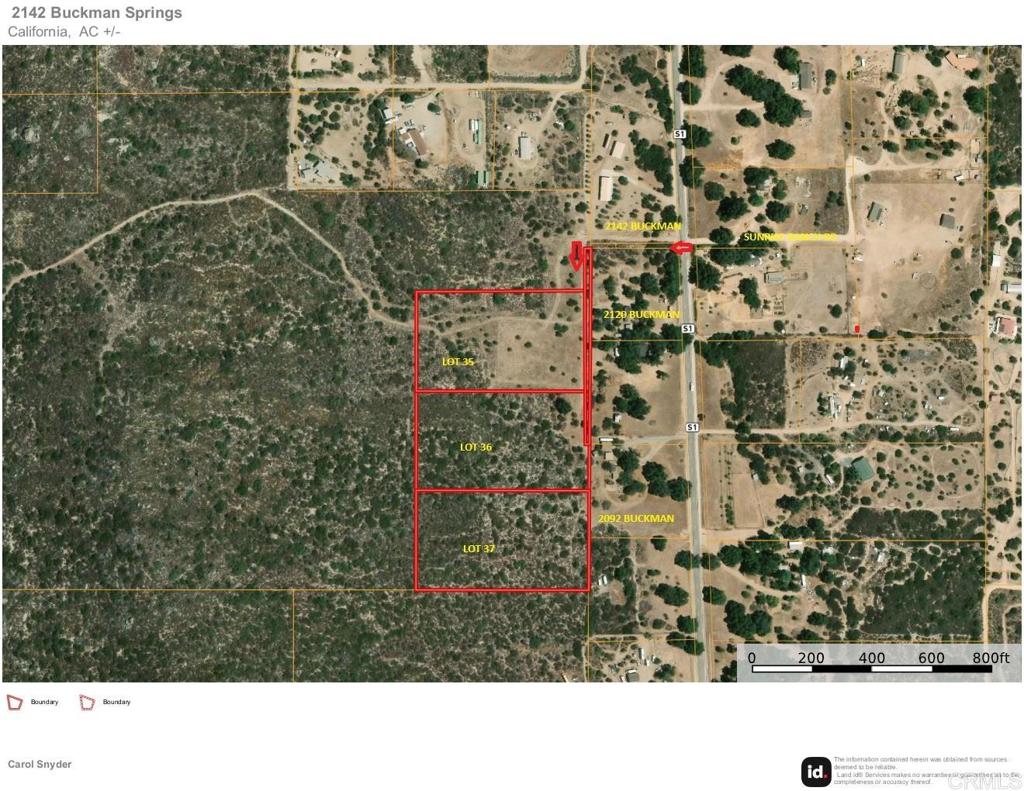 4-38 Buckman Springs Road Campo, CA 91906 - Photo 11 of 11 a black and white photo of a room