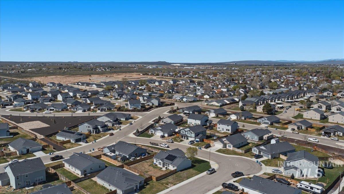 843 Southwest Levant Way Mountain Home, ID 83647 - Photo 35 of 45 Aerial perspective of suburban area