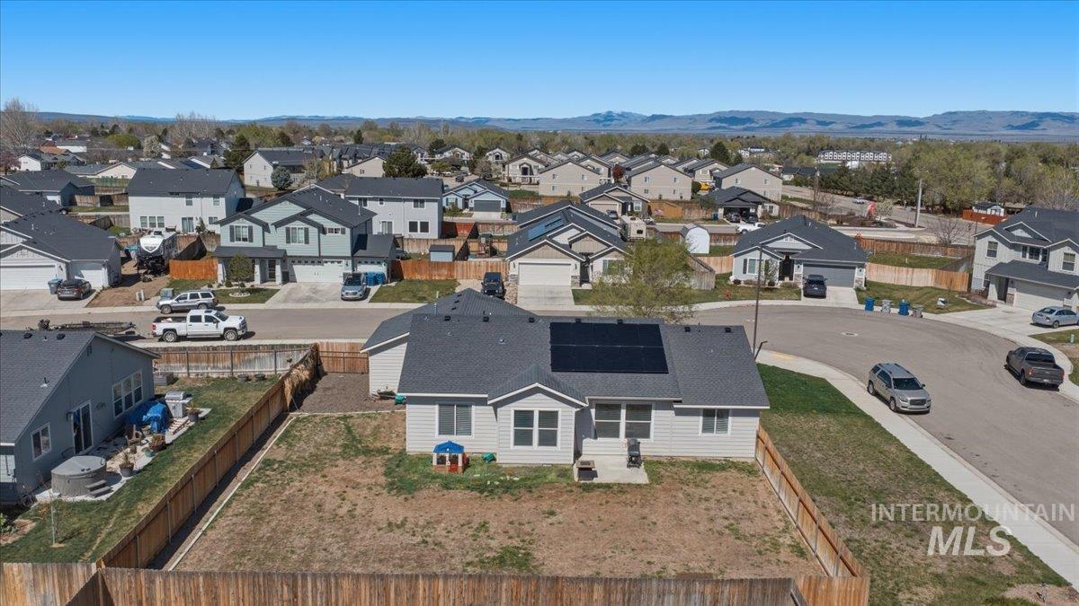 843 Southwest Levant Way Mountain Home, ID 83647 - Photo 37 of 45 Aerial perspective of suburban area