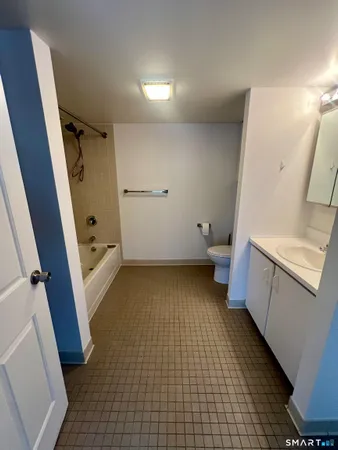 a bathroom with a sink and a toilet
