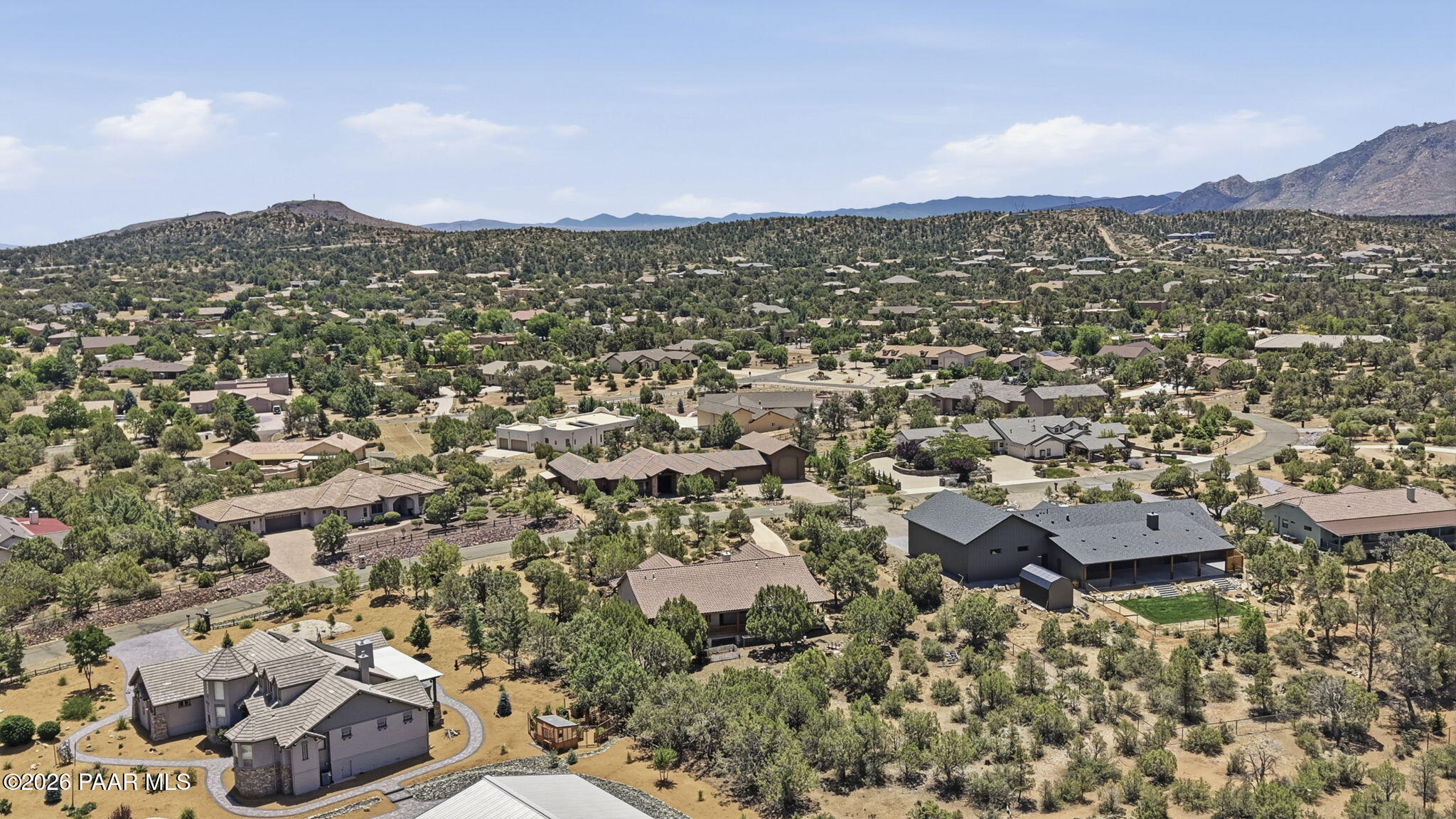 5625 Deer Spring Place Prescott, AZ 86305 - Photo 50 of 58 51-Aerial Back 3