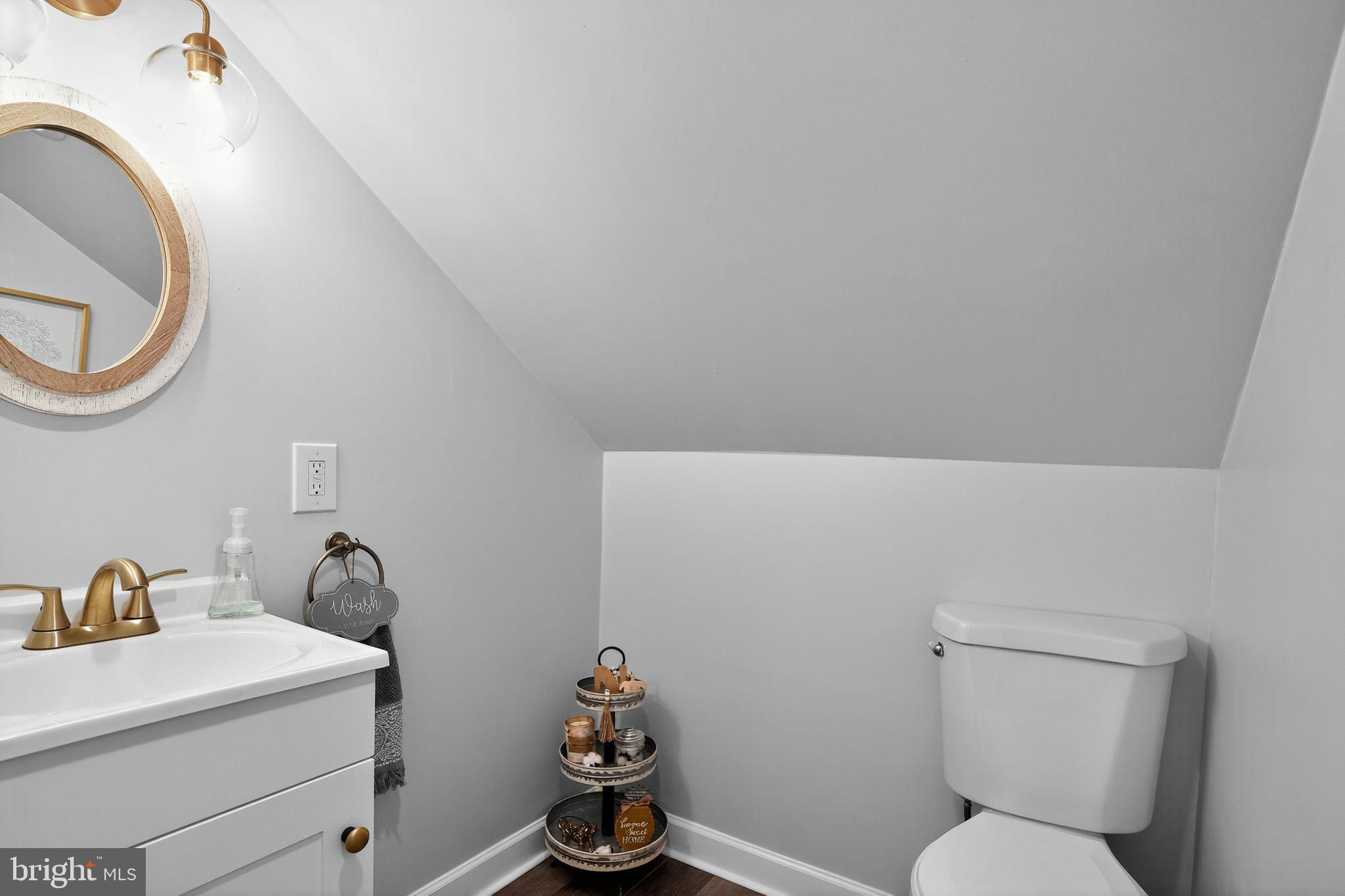 107 South Forklanding Road Maple Shade, NJ 08052 - Photo 29 of 36 a bathroom with a toilet and a sink