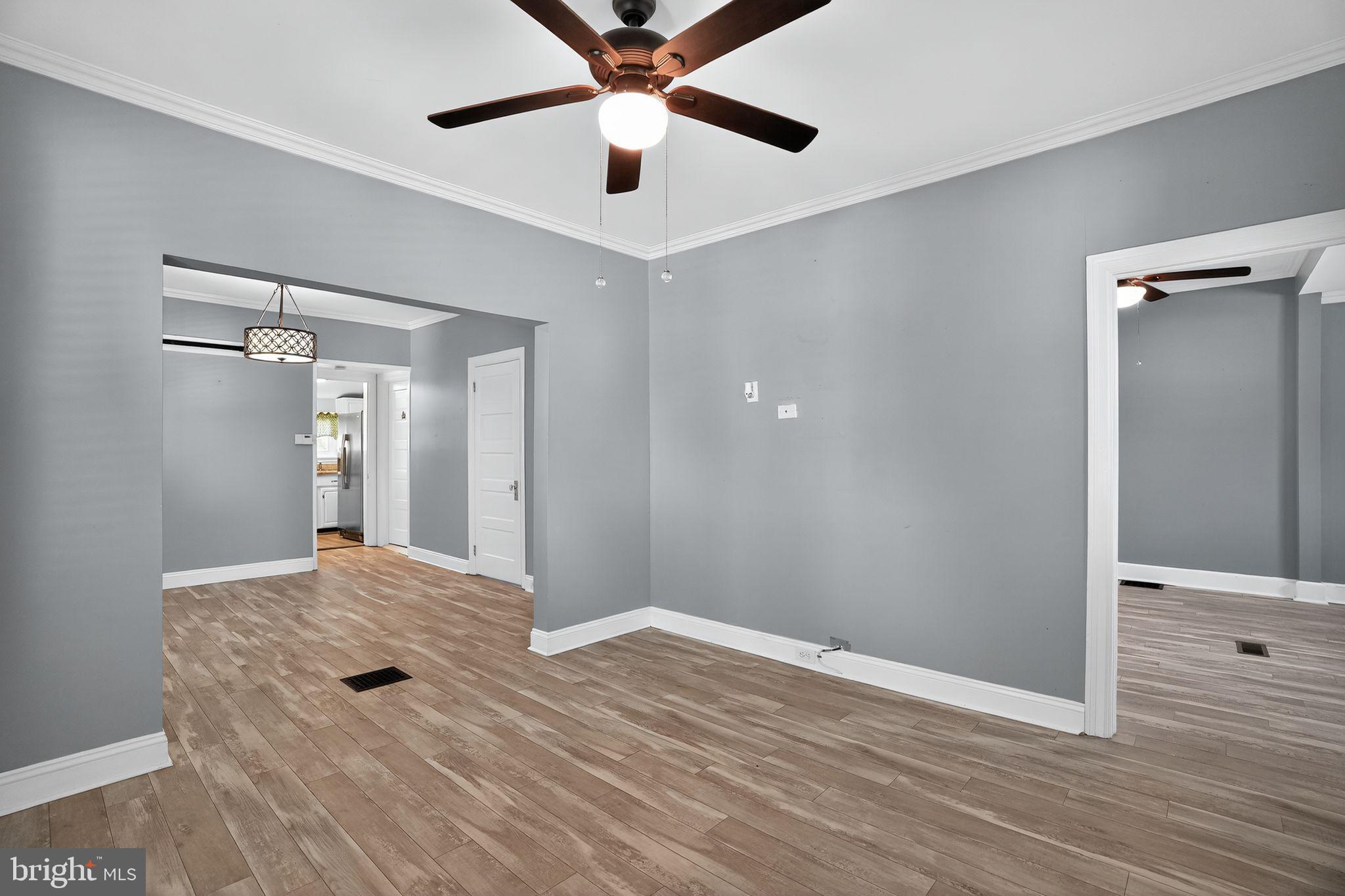 107 South Forklanding Road Maple Shade, NJ 08052 - Photo 9 of 36 a view of empty room with wooden floor