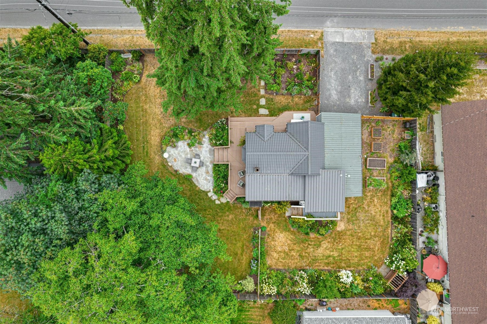 23223 Brier Road Brier, WA 98036 - Photo 28 of 30 an aerial view of a house with a yard
