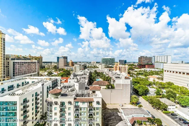a city view with lot of high rise buildings