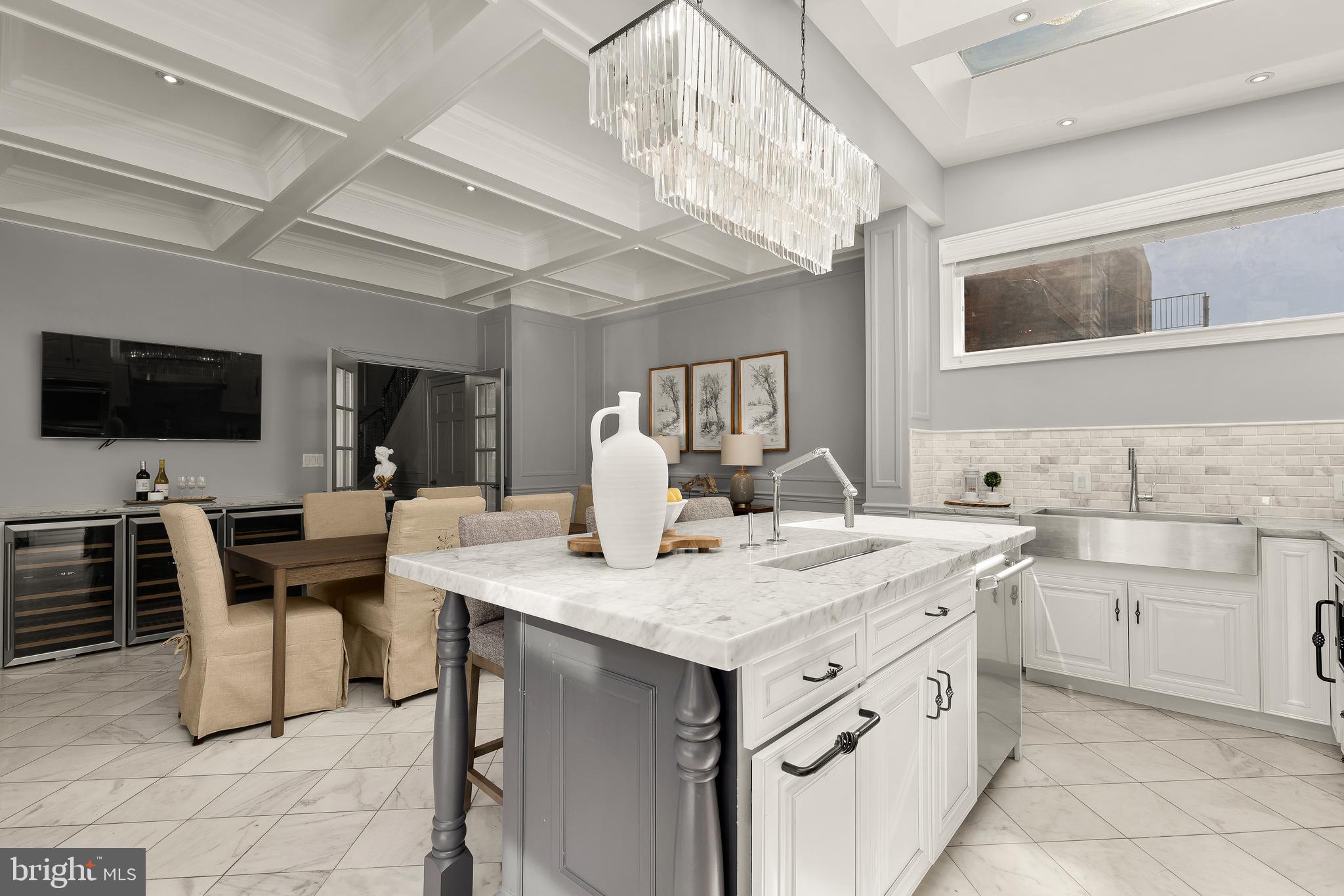 2200 Decatur Place Northwest Washington, DC 20008 - Photo 10 of 23 a view of a kitchen counter space and breakfast area