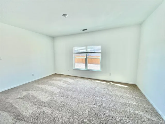 a view of empty room