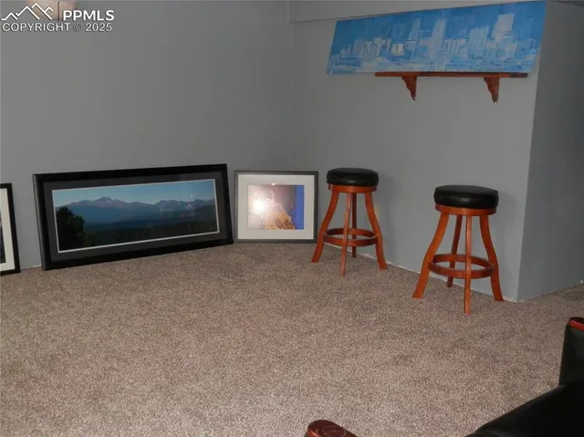 a view of livingroom with furniture