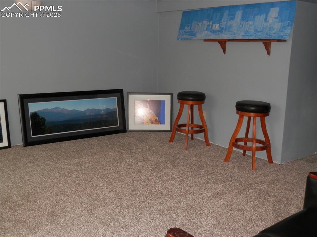 4450 Chaparral Road Colorado Springs, CO 80917 - Photo 26 of 29 a room with furniture and a flat screen tv