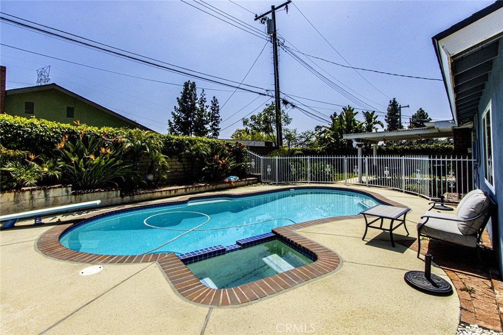 1830 Hawkbrook Drive San Dimas, CA 91773 - Photo 18 of 21 a view of swimming pool with seating space and deck