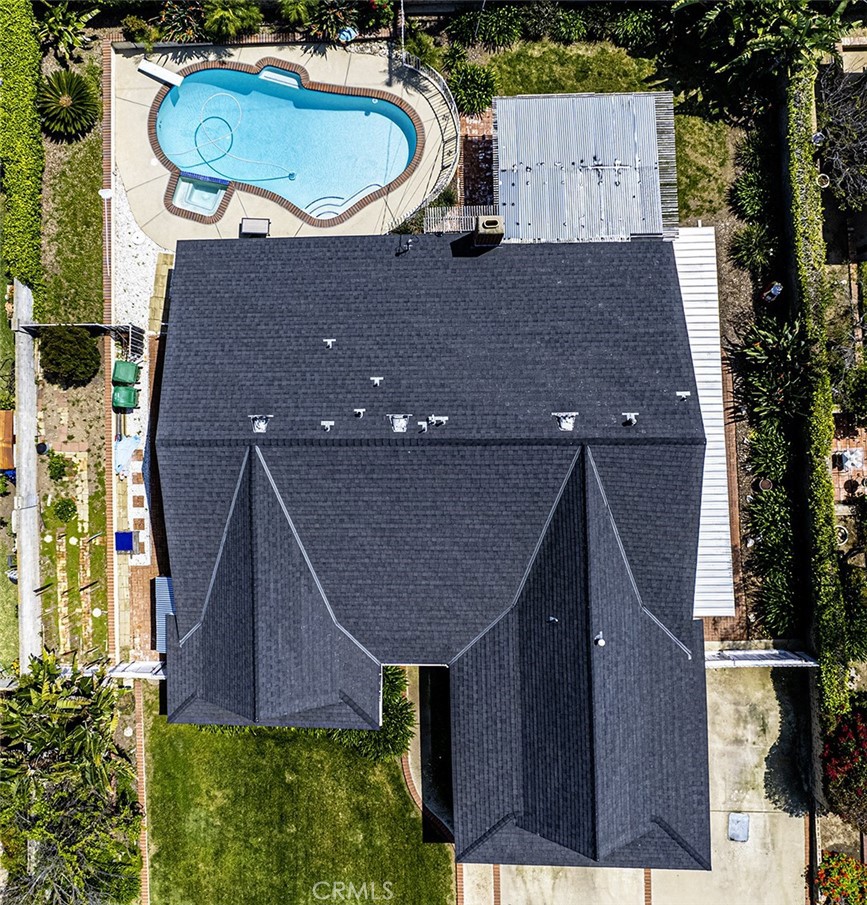 1830 Hawkbrook Drive San Dimas, CA 91773 - Photo 2 of 21 an aerial view of a house with a swimming pool