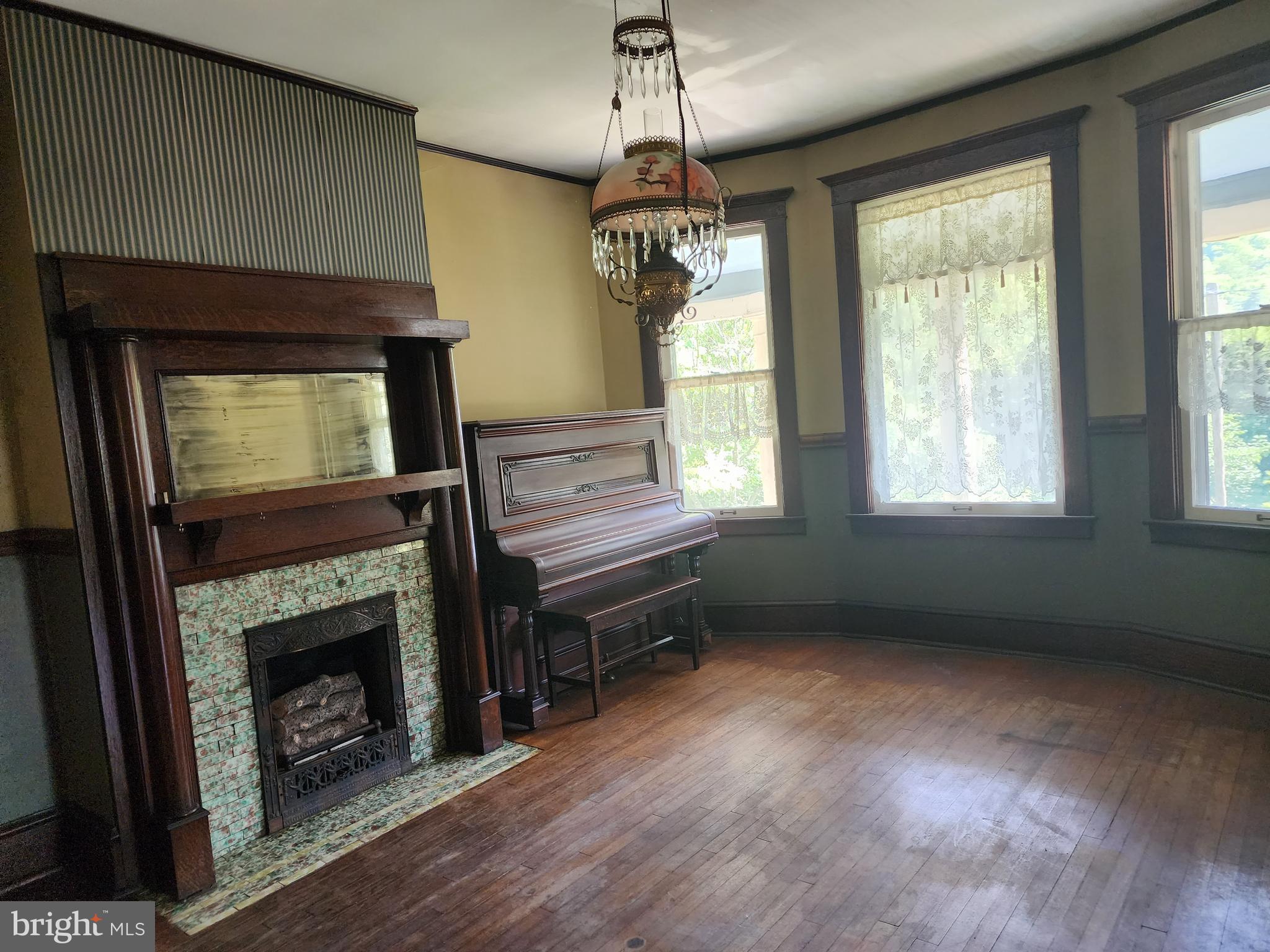 12608 Old Row Road Mount Savage, MD 21545 - Photo 7 of 35 Fireplace in Dining Room