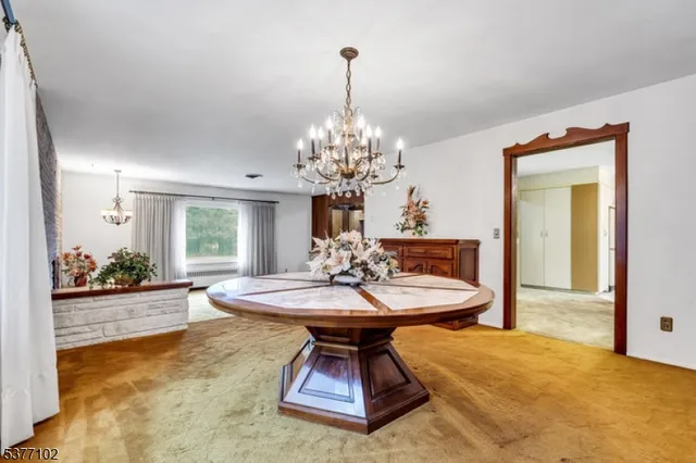 a view of a garage with rack on the wall