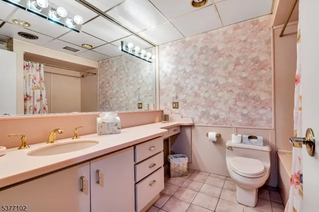 a view of a car parked in garage