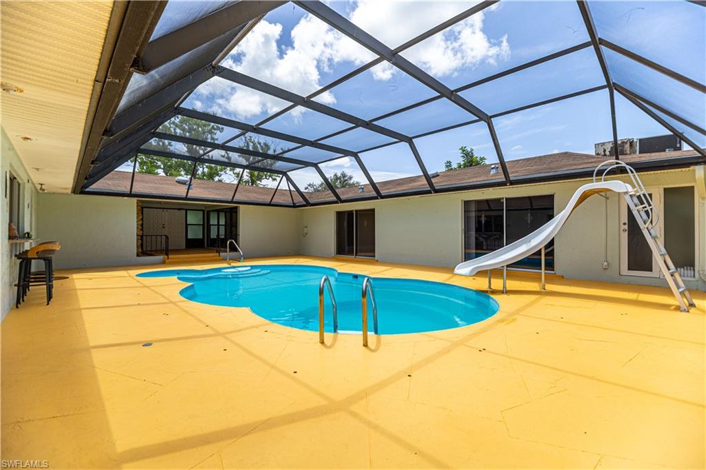 a view of a indoor swimming pool