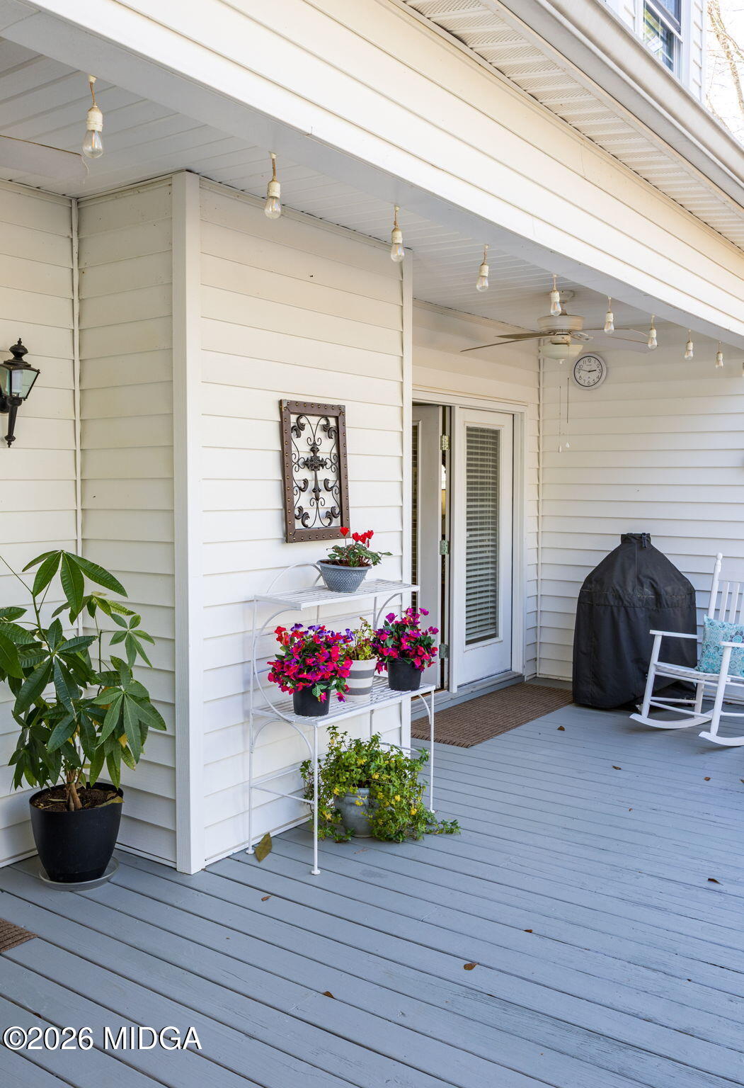312 Pinnacle Park Macon, GA 31220 - Photo 48 of 63 a view of a porch with furniture and a potted plant