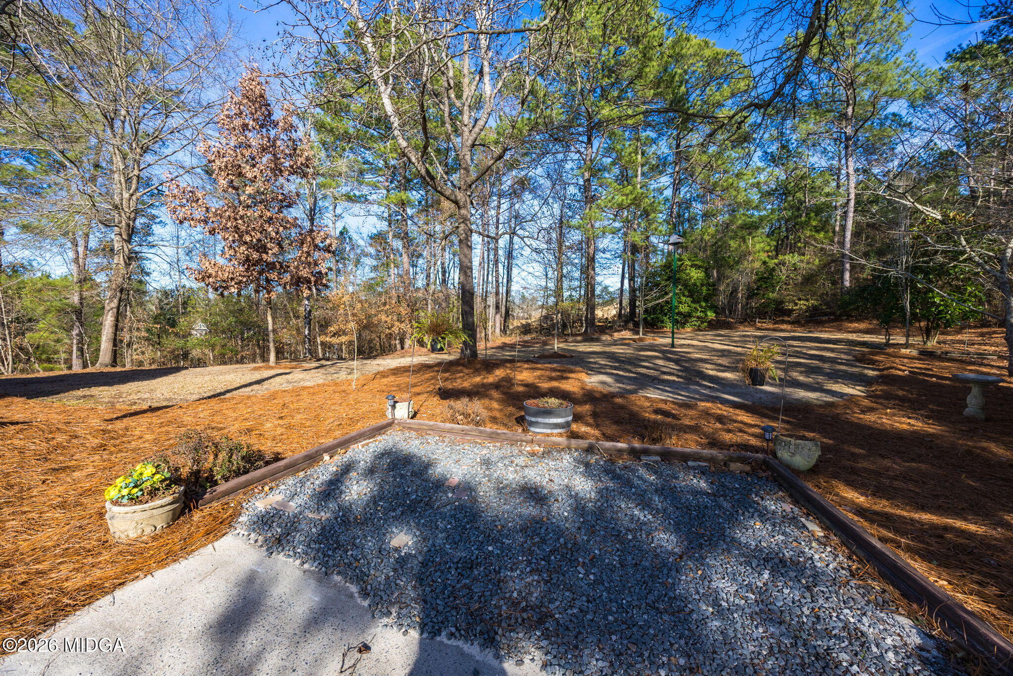 312 Pinnacle Park Macon, GA 31220 - Photo 57 of 63 a view of a yard with large trees
