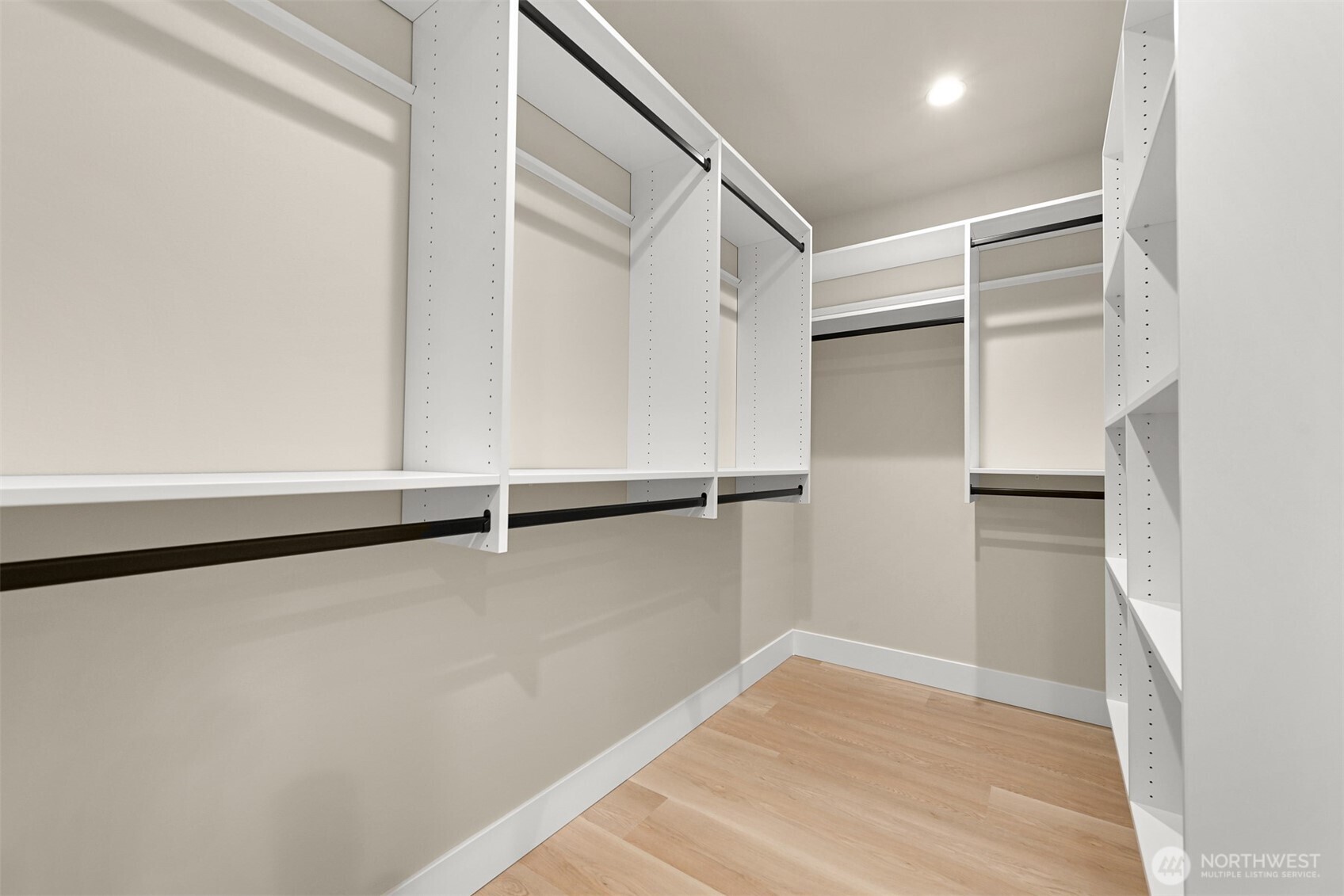 353 Sudden Valley Drive Bellingham, WA 98229 - Photo 26 of 40 a view of walk in closet with empty racks