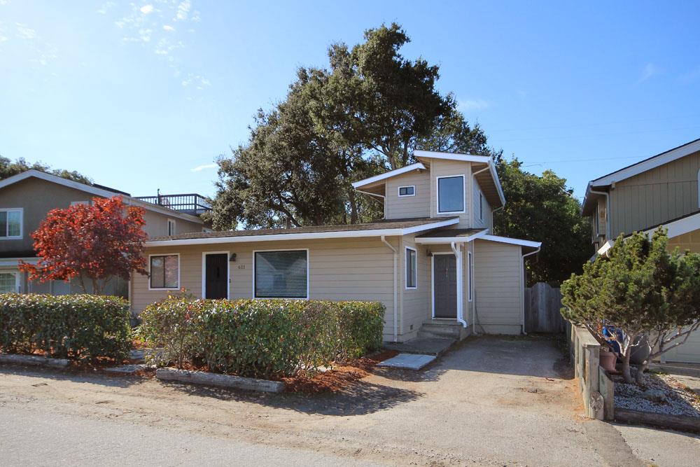 611 Middlefield Drive Aptos, CA 95003 - Photo 2 of 11 front view of a house with a yard