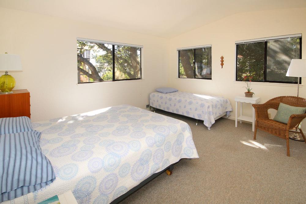 611 Middlefield Drive Aptos, CA 95003 - Photo 7 of 11 a bedroom with two beds and a couch