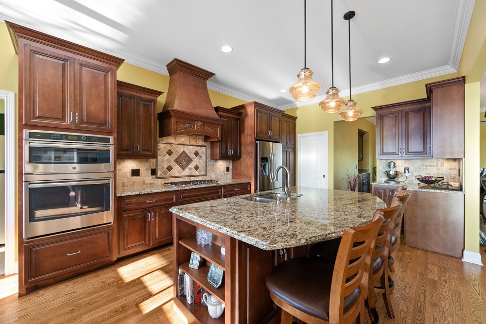 1895 French Brantley Road Wartrace, TN 37183 - Photo 25 of 50 a kitchen with a table and chairs in it