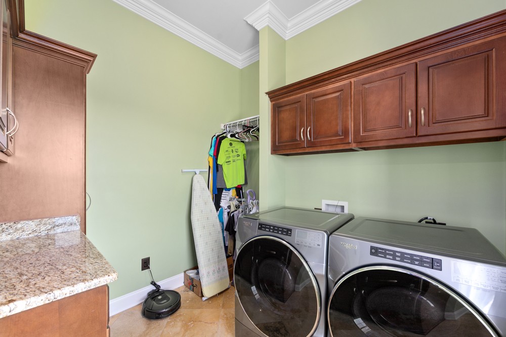 1895 French Brantley Road Wartrace, TN 37183 - Photo 39 of 50 a view of storage and utility room with washer and dryer