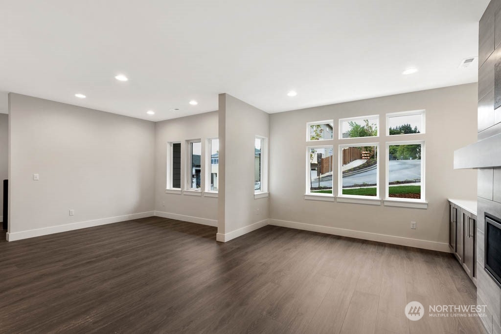 22921 20th Place West Bothell, WA 98021 - Photo 9 of 27 a view of livingroom with hardwood floor and window