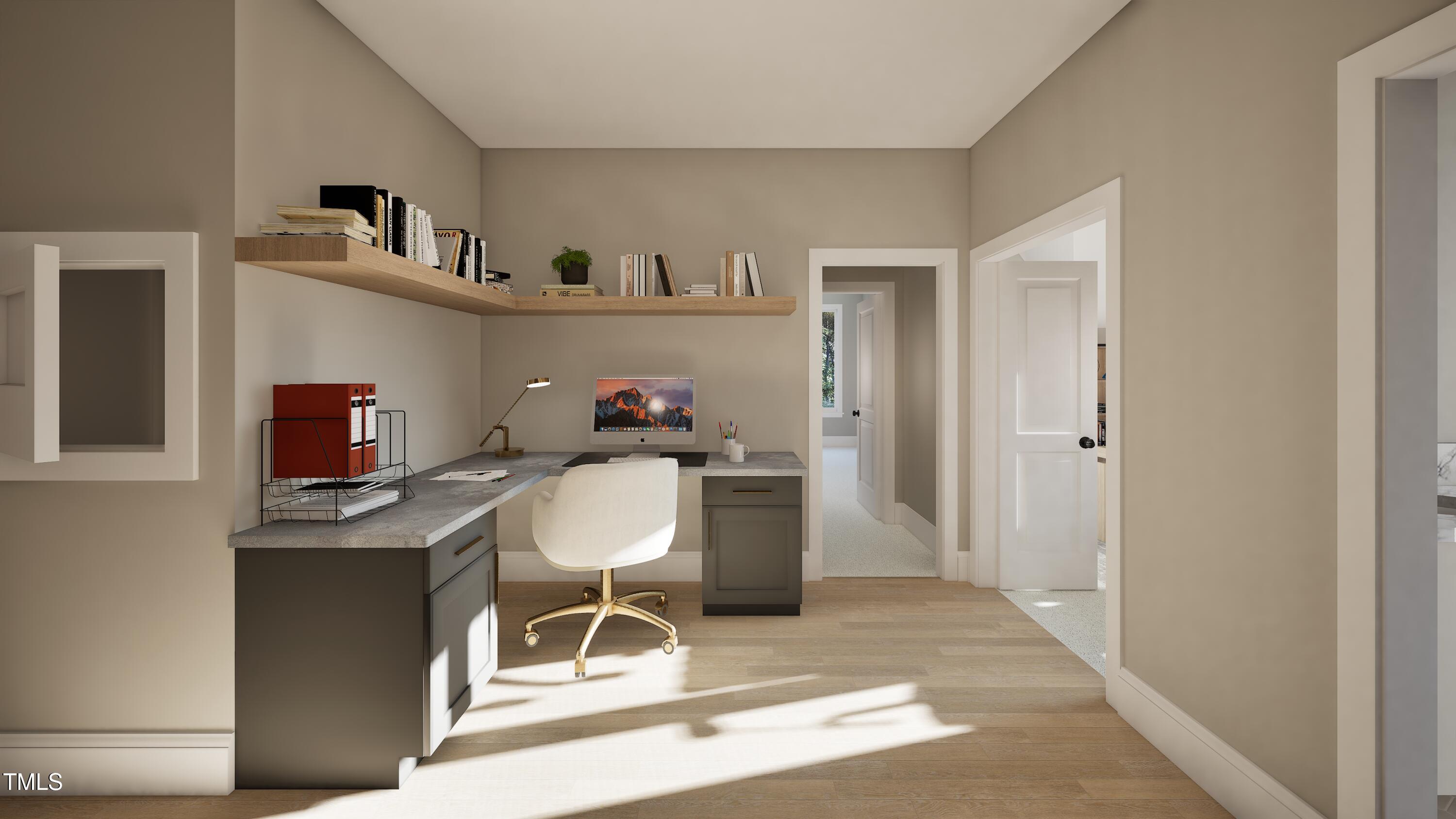 2534 Vining Br Way Apex, NC 27523 - Photo 14 of 55 a workspace with furniture and window