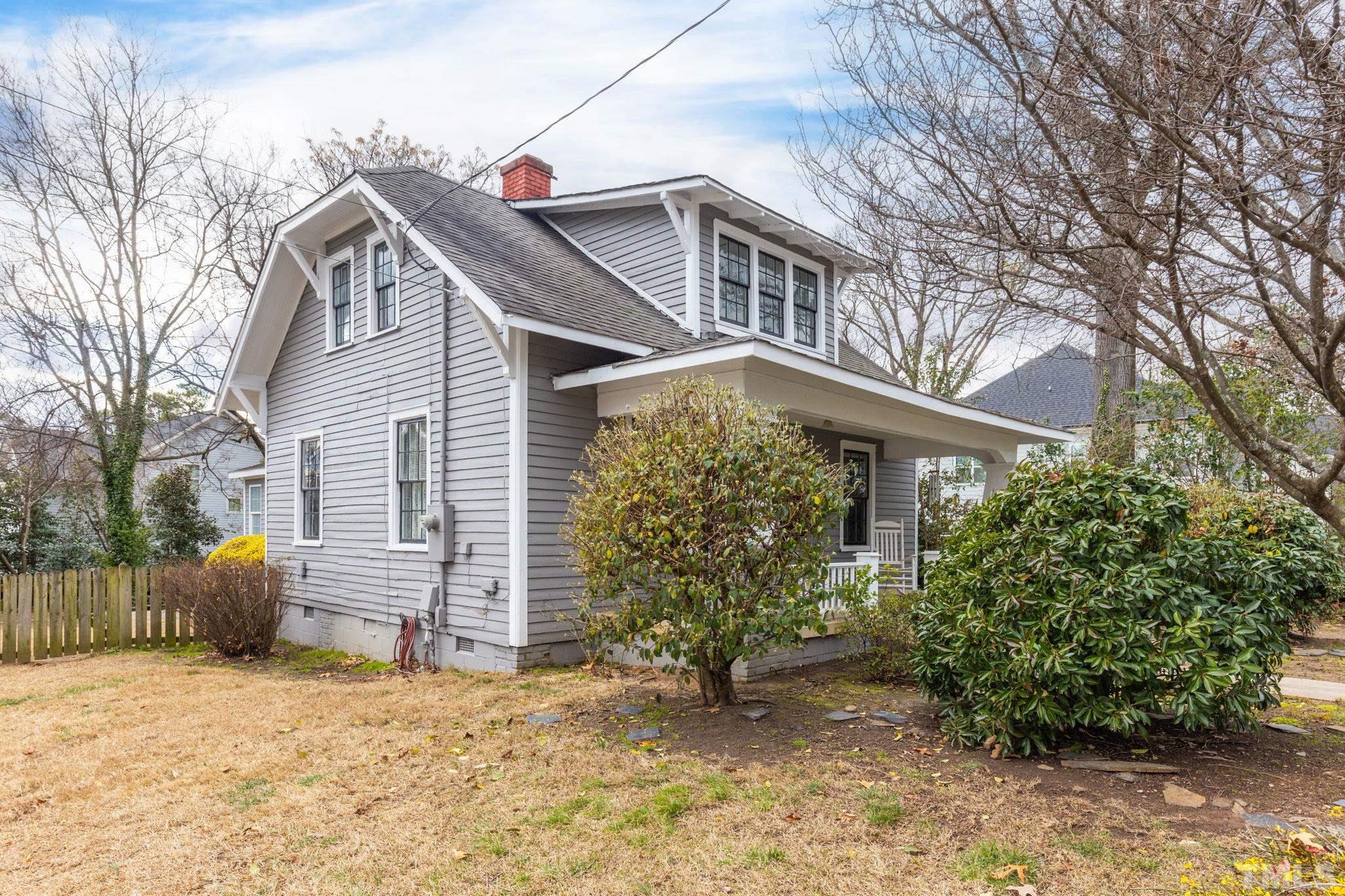 330 Pershing Road Raleigh, NC 27608 - Photo 31 of 51 The great thing about this lot is the front, side and rear yard space.