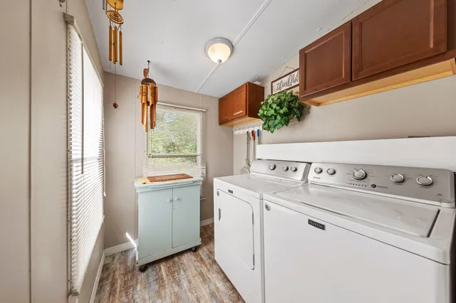 a room with storage and utility