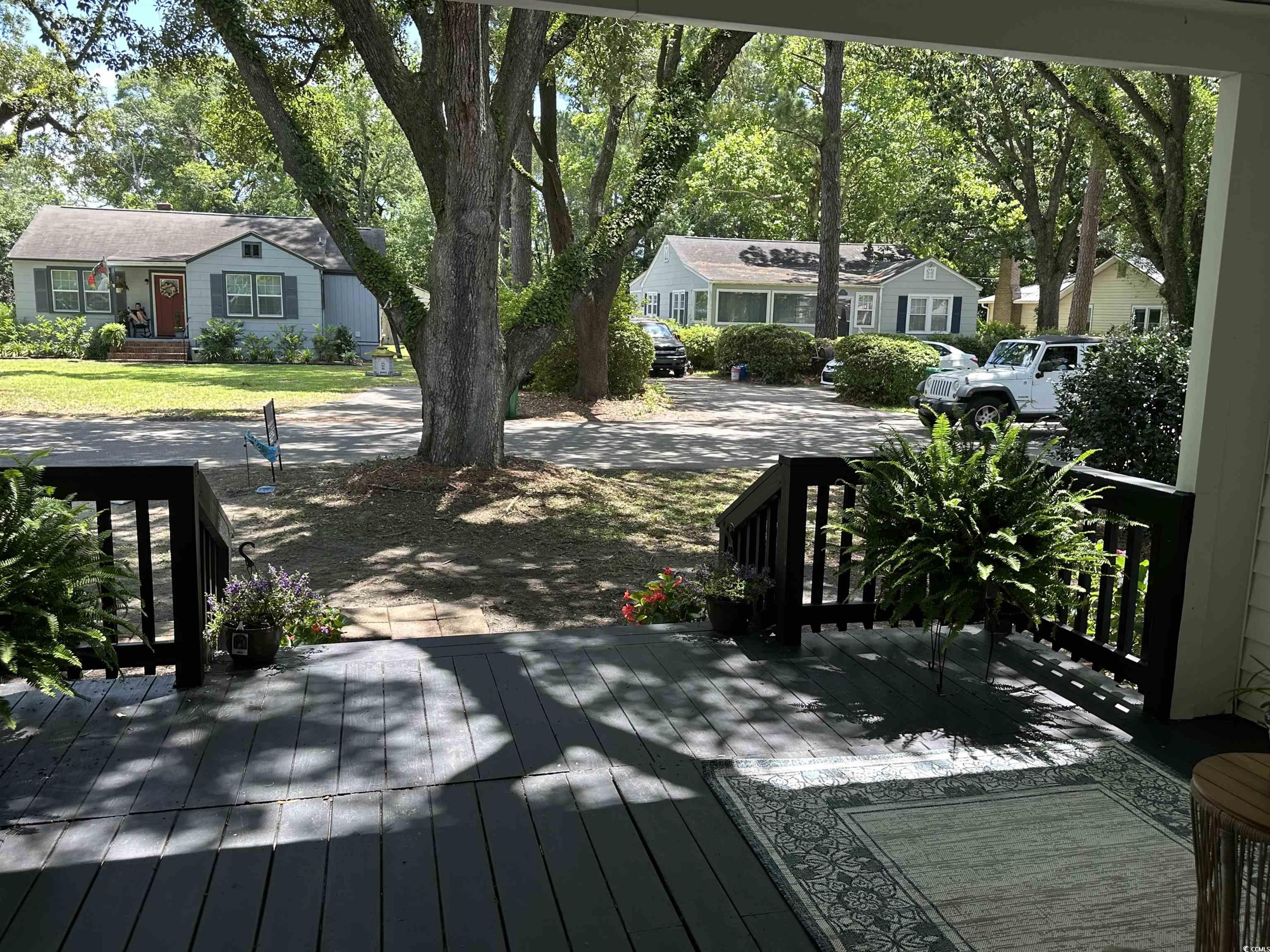 518 Nowell Street Georgetown, SC 29440 - Photo 6 of 28 Deck featuring a residential view and a yard