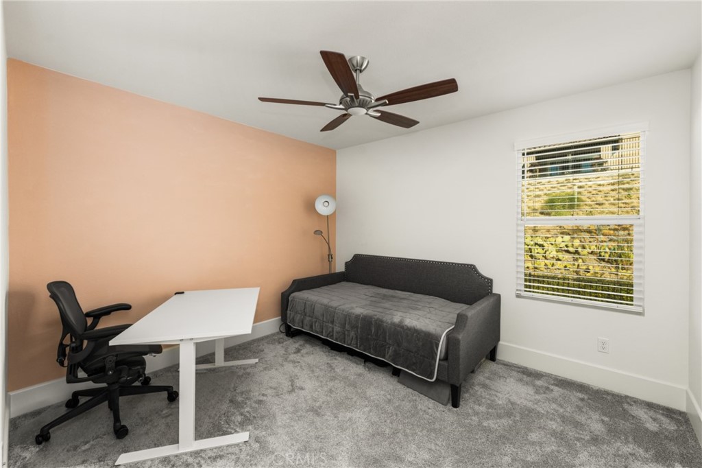 11786 Glenridge Road Corona, CA 92883 - Photo 37 of 73 Secondary bedroom or flex space currently used as an office, offering versatility.