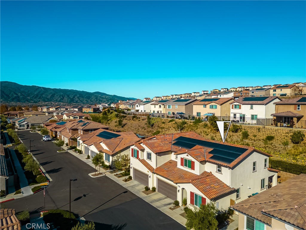 11786 Glenridge Road Corona, CA 92883 - Photo 55 of 73 an aerial view of residential houses with outdoor space