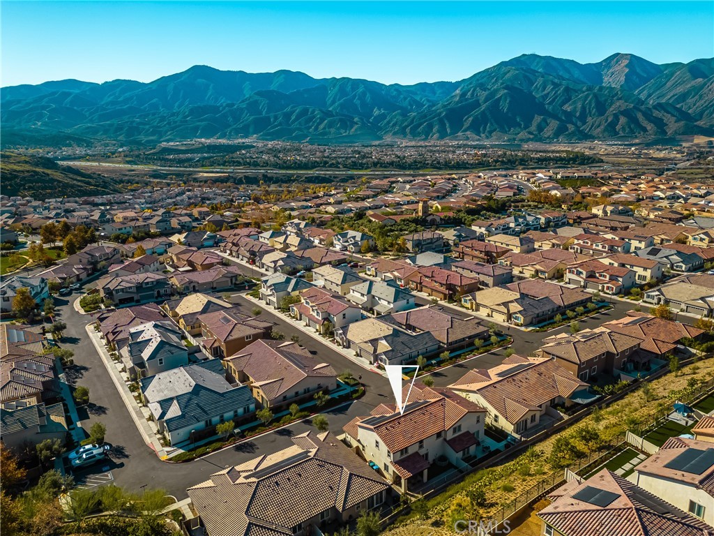 11786 Glenridge Road Corona, CA 92883 - Photo 57 of 73 an aerial view of residential house and green space