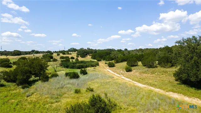 a view of a lake with houses