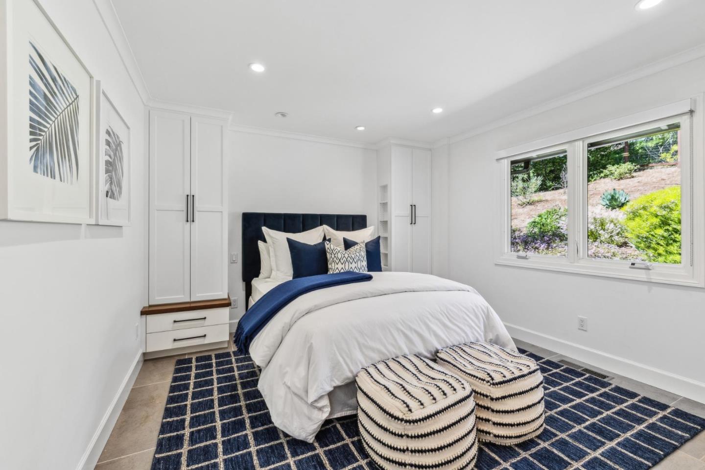 30 Cheyenne Point Portola Valley, CA 94028 - Photo 23 of 38 a bedroom with a bed and a window
