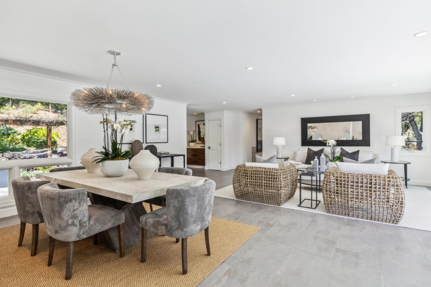 30 Cheyenne Point Portola Valley, CA 94028 - Photo 9 of 38 a dining room with furniture and window