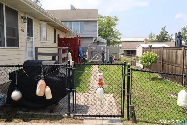 a front view of house with yard