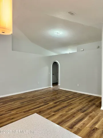 a view of kitchen and sink