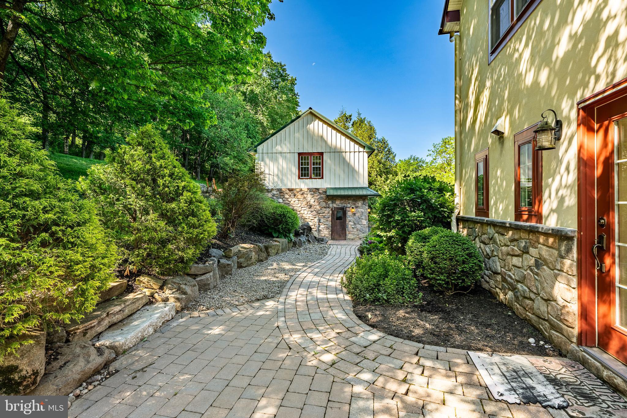 186 Bragg Hill Road West Chester, PA 19382 - Photo 45 of 75 Back Patio facing Garage