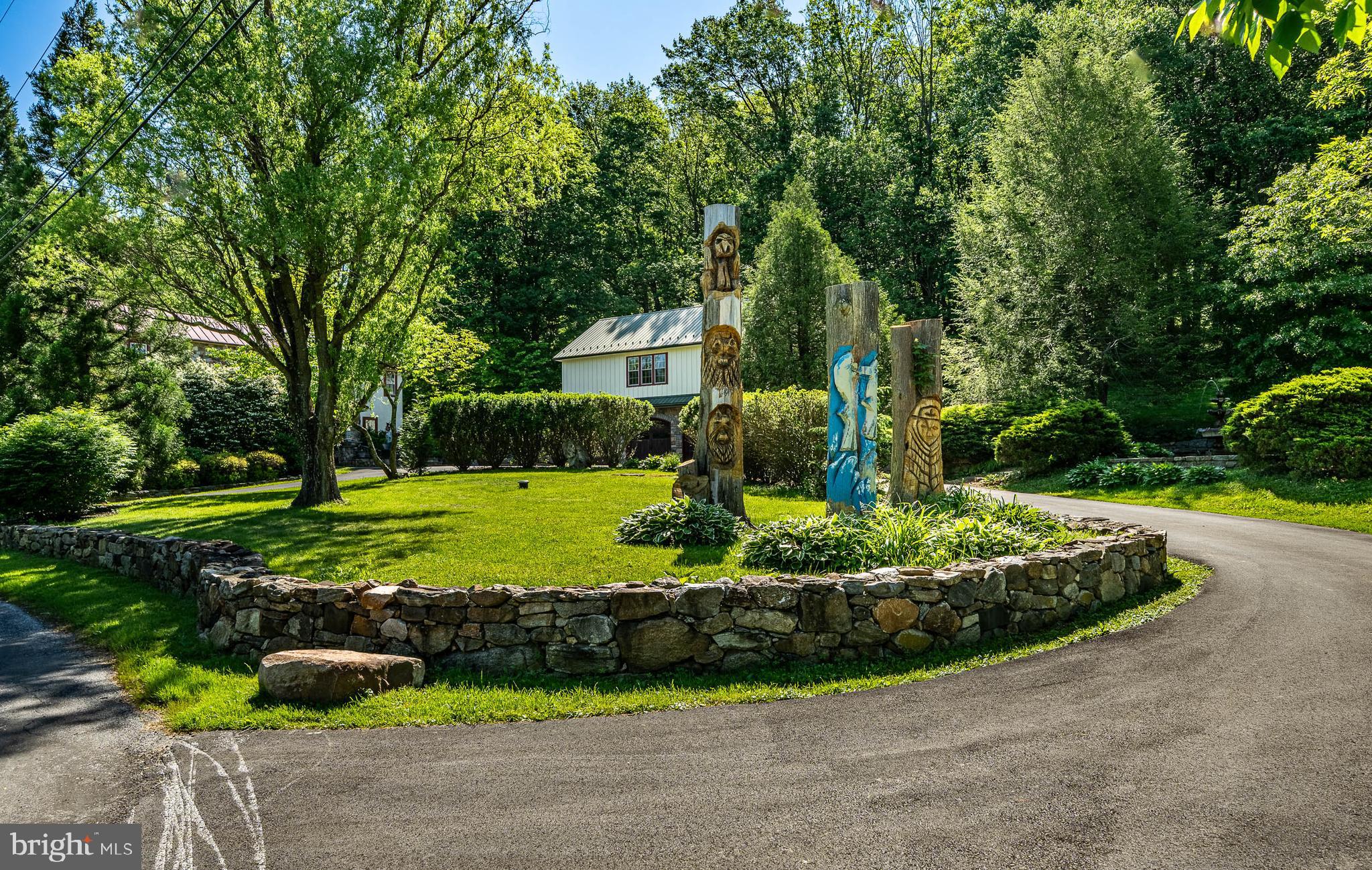 186 Bragg Hill Road West Chester, PA 19382 - Photo 65 of 73 a view of a garden with large trees