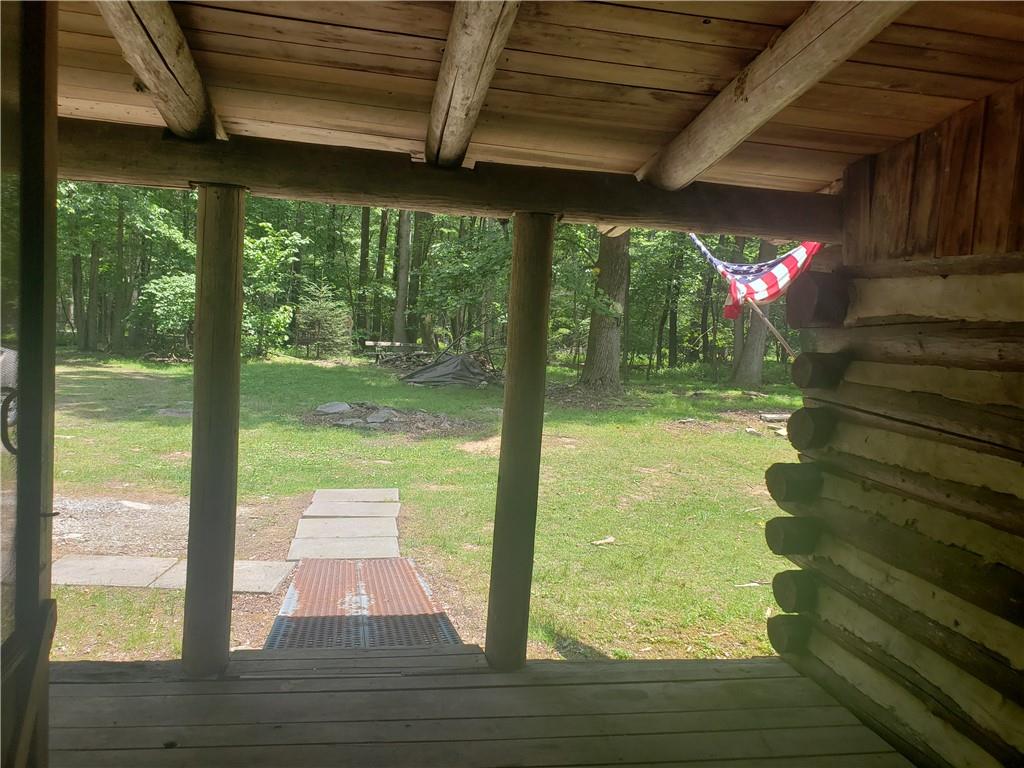 328 Wilkins Road Rector, PA 15677 - Photo 5 of 19 a view of swimming pool from a window