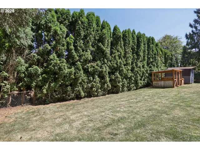 a view of outdoor space and yard