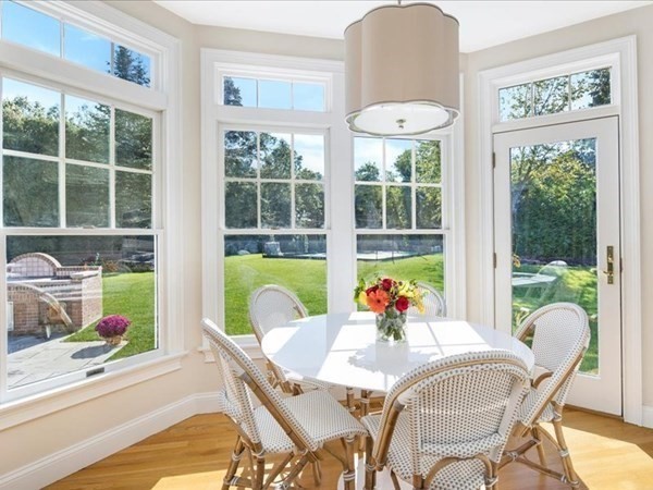 4 Sayles Road Hingham, MA 02043 - Photo 8 of 35 a view of a dining room with furniture window and outside view