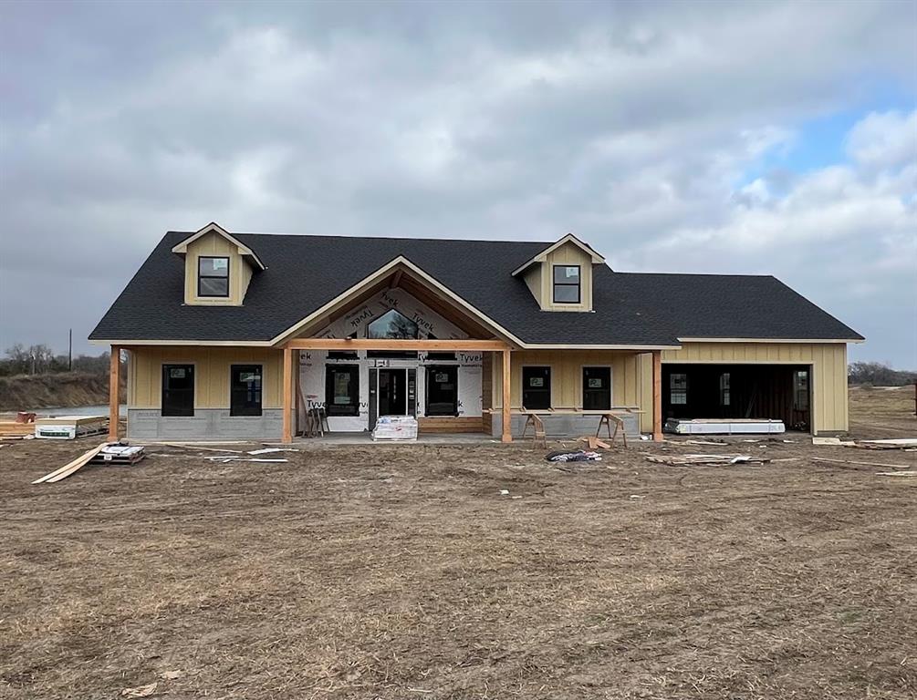 334 Tbd County Road Quinlan, TX 75474 - Photo 3 of 14 Still in construction phase. Home is currently planned to have white exterior with black accents and cedar trim. New pics will be added as completion happens.