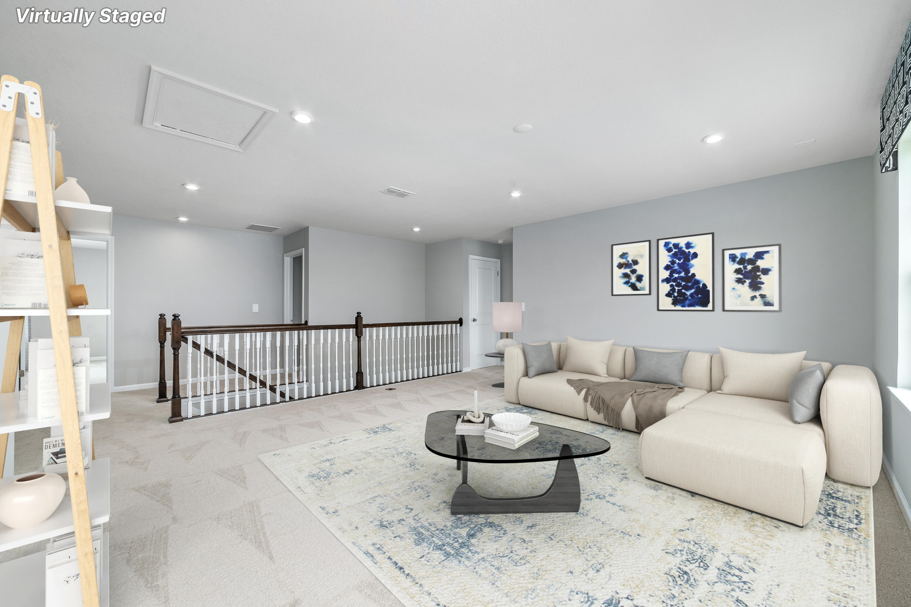 6555 Pomello Court Vero Beach, FL 32967 - Photo 16 of 35 a living room with furniture and a large window